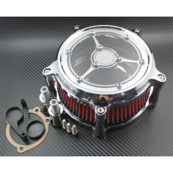 Filtre à air chrome pour Harley...
