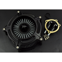 Black air filter for Harley Davidson