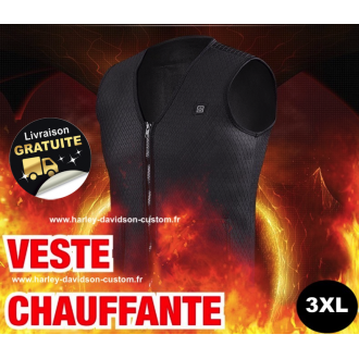 VESTE - GILET CHAUFFANT MOTO USB