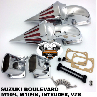 Chrome air filter intake kit Suzuki...