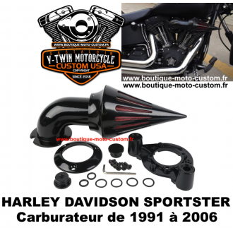 BLACK Harley Davidson Sportster...