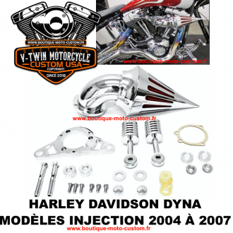 Harley Davidson Dyna chrome air...