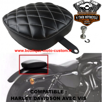 Pouf passager Harley Davidson et Custom