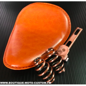 SOLO BOBBER SADDLE KIT BROWN