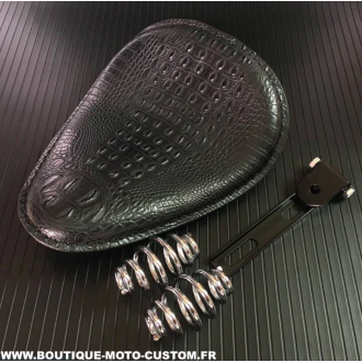 KIT SELLE SOLO BOBBER NOIR CROCO