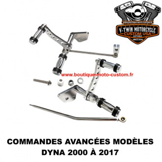 Commandes avancées / repose pied...