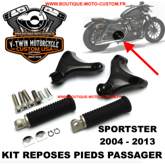 KIT REPOSES PIEDS PASSAGER HARLEY...