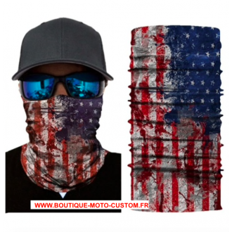 Foulard, Masque, Cagoule 3D Moto USA