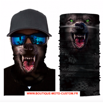 Foulard, Masque, Cagoule 3D Moto loup