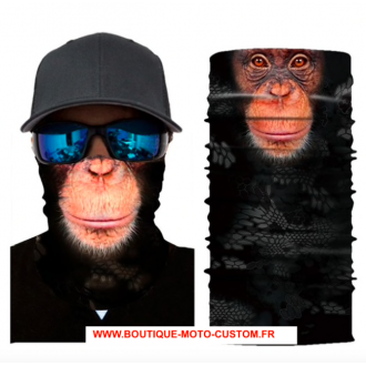 Foulard, Masque, Cagoule 3D Moto Singe