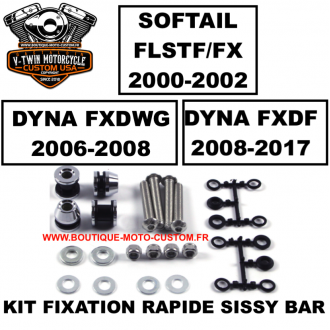 FAST SISSY BAR FIXING KIT Harley...
