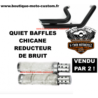 2 REDUCTEUR DE BRUIT POUR ECHAPPEMENT...