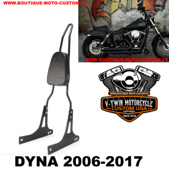 Sissy Bar Noir Harley Davidson Dyna...