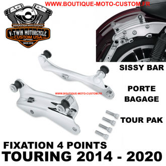 KIT FIXATION 4 POINTS SISSY BAR...
