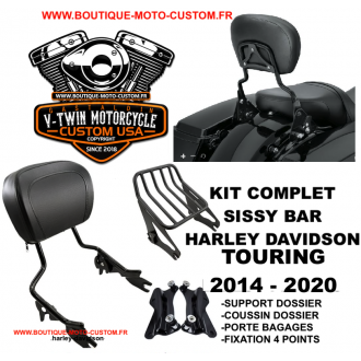 Sissy bar détachable / clips Harley...