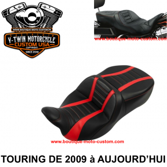 SELLE HAMMOCK ROUGE POUR HARLEY...