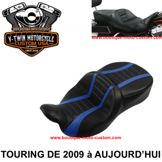 SELLE HAMMOCK BLEU POUR HARLEY...