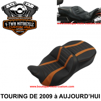 SELLE HAMMOCK ORANGE POUR LES HARLEY...