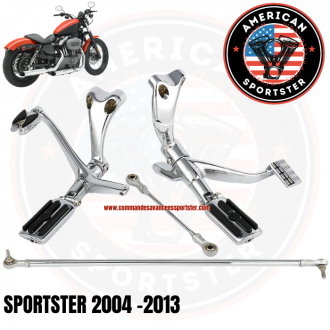 Chrome forward control kit Harley...